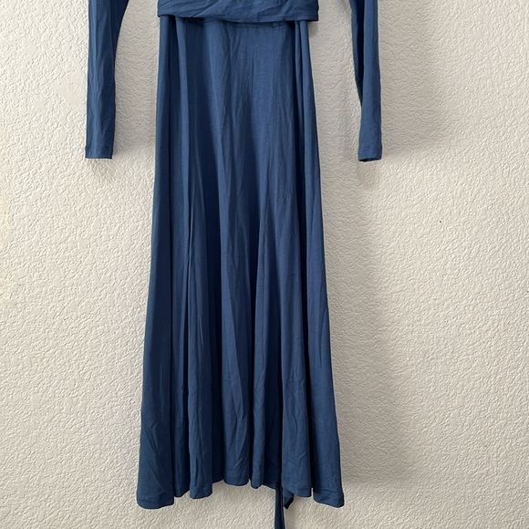 Peruvian Connection Fonteyn Indigo Wrap Dress - Picture 6 of 14